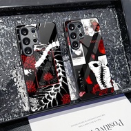 Tokyo Ghoul 09 Glass Phone Case Glass for Samsung Galaxy S22 S23 S24 S25 Ultra Plus S24FE S25FE M15 