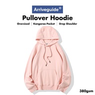 Arrive Guide Unisex Micro-Elastic Comfort Jacket Hoodie - Light Pink