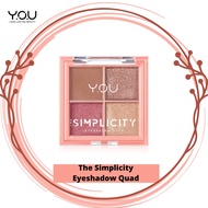 YOU The Simplicity Eyeshadow Quad