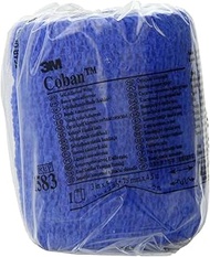 3M Compression Bandage Coban NonWoven Material / Elastic Fibers 3 Inch x 5 Yard NonSterile (1583B) -