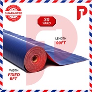 Tarpaulin Roll Form PE Blue Orange Sheet 🔥 Ready Stocks 🔥 Waterproof Canvas Tarpaulin Sheet Canopy C