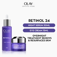 Olay Regenerist Retinol 24 Night Bundle (Serum + Eye Cream)