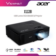 ACER X1128I 4,800 ANSI LUMENS DLP PROJECTOR SVGA (800x600), CONTRAST RATIO: 20,000:1 AND BUILT-IN SP