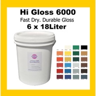 [18L/108L] Camlux Hi Gloss 6000 Wood and Metal Paint 18 Liter/108Liter High Gloss Paint 18L/108L Metal Paint 18Liter