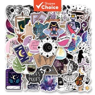 Witch Magic Gothic Stickers 250pcs Retro Y2K Downtown Aesthetics DIY Decoration Christmas and New Ye