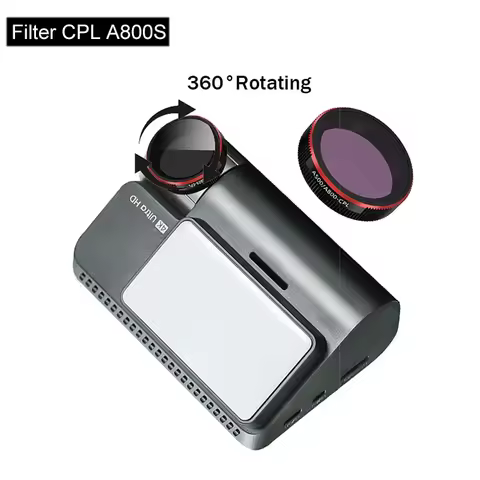 for 70mai Dash Cam 4K A800s CPL filter Glas CPL Filter For 70mai Dash Cam A800S Circular Polarizer G