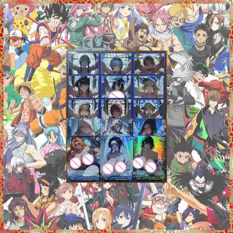 Anime Goddess Story DIY ACG Premium Glitter Collection Card Christmas Birthday Gifts Power Mai Shira