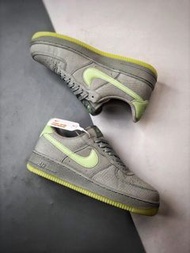 💜Nike Air Force 1 '07 Low 灰綠色鞋