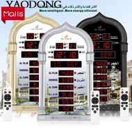 AL-FAJIA 4008PRO Azan Wall Clock Table Muslim Clock Mosque Digital Prayer Time LED Timepiece Wireless Speaker