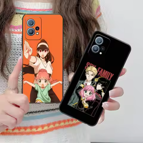 Anime Spy Family Mobile Phone Case for Huawei P60 P50 P40 P30 P20 P10 P9 P8 Pro Lite Plus Colorful P