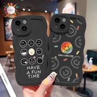 DA SOFTCASE BLACK WAVE CUSTOM EMOTICON FOR A03 CORE A03S A04 A7 A8 A9 A11K Y12S Y15 Y15S 9 PRO+ 10 A