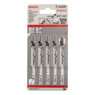 [ GH HARDWARE ] BOSCH T 144 DF / T144DF Speed For Hard Wood Jigsaw Blade 5 pcs - 2608634567