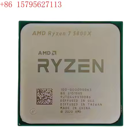 CPU Ryzen AMD R7 5800X 8-core 16-thread processor