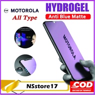 Anti Scratch HYDROGEL ANTI BLUE MATTE MOTOROLA MOTO G75 MOTO G15 MOTO G05 MOTO G64 MOTO G STYLUS 5G 