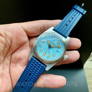 WMNP Seiko Mod WMNP Seiko Mod Vintage 38mm Patina Textured Dial