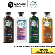 [Whosale Price $6.75] Herbal Essences Bio Renew Shampoo (400ml x2) - Dealer Flagship Store