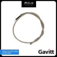 Gavitt Shielded Wire Push Back, 22 Awg Stranded For Guitar Wiring Per Foot