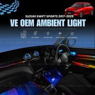 MTTO Suzuki Swift Sports 2017-2025 Interior Car Oem VE RGB Ambient Light Original Equipment AI Voice