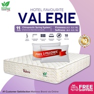 FREE SHIPPING Ecolux Valerie 11inch Hotel Grade Chiropractic Spring Mattress/Tilam