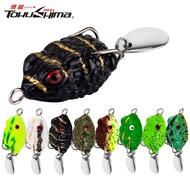 2.5cm/3.4g Mini Frog Casting Lure Ikan Gewang Memancing Haruan Tiruan Umpan Sequin Katak Casting Sof