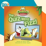 Bug Club Comics for Phonics Reception Phase 3 Set 07 The Quiz Went Fizz by Jeanne Willis (UK edition