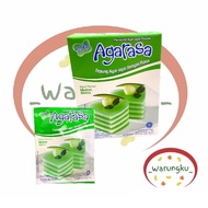 [BOX] Agarasa isi 6pcs Jelly Agar Agar Nutrijell Aneka Rasa Coklat Stroberi Vanila Melon Plain