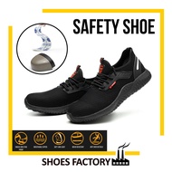 JST-1188 Safety Shoes Low-top Steel Toe Lightweight Boots Outdoor Work Anti-smash Anti-puncture Abra