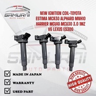 BRAND NEW IGNITION COIL - TOYOTA ESTIMA MCR30 ALPHARD MNH10 HARRIER MCU10 MCU30 3.0 1MZ V6 LEXUS ES3