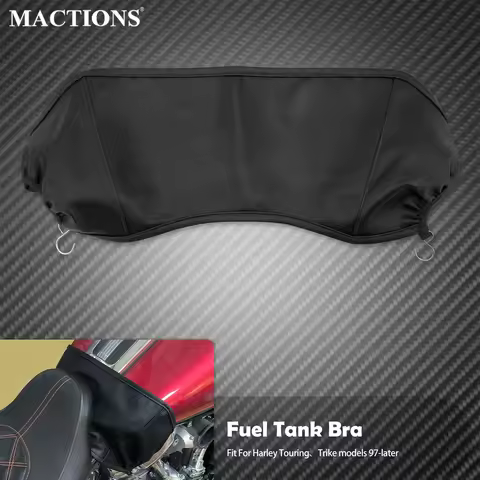 Motorcycle Fuel Tank Bra Cap Oil Tank Cover Shield Guard Protector For Harley Touring Street Electra