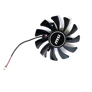 75MM 2Pin HA8010H12F-Z /XY-D08010SM GTX 1030 Fan For MSI Geforce GTX 750Ti 750 N740 GTX730 GTX740 R7