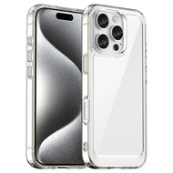 CASE iphone 16 / 16+ / 16 PRO / 16 PRO MAX HYBRID SOFT CASE PROTECTIVE COVER