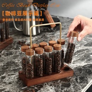 Coffee Bean Sub-bottling Test Tube Glass Display Stand Single Tube Storage Preservation Coffee Tool 