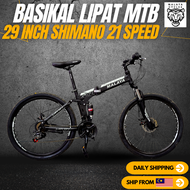 SHIMANO Folding Bike 26 27.5 29 inch Bicycle Basikal Mountain