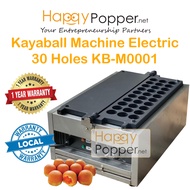 Happypopper Commercial Mesin Dapur Kaya Ball Kayaball Machine Maker Electric 30 Holes hole Heavy Dut