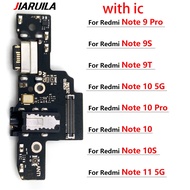 With ic USB Charging Board For Redmi Note 11 10S 10 9S 9 Pro 5G USB Charging Port Board Dock Plug So