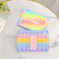 Ốp Lưng Silicon iPad Air 4/3 10.2 Inch 7 Generation Mini2/4/5 Pro10.5 Inch 9.7 Inch Giảm Căng Thẳng 