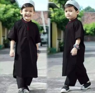 SETELAN KOKO JUBAH ANAK BAJU MUSLIM ANAK /ATASAN ANAK LAKI LAKI BAWAHAN ANAK LAKI LAKI/BAJU MUSLIM A