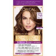 Nippon LOreal Co. LOréal Paris Excelence N Cream Type 7NB Light natural chestnut color 48g+48g+40g (