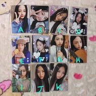 Ready PC Photocard Official NEWJEANS Minji SG 2023, Minji Haerin Hyein Bunnies Camp