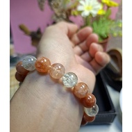 (Actual unit) Arusha sunstone bracelet 10mm+