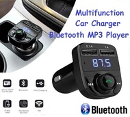 Multifunction Car MP3 Player Dual Port 3.1A Car Charger Wireless Bluetooth Car Kit FM Transmitter