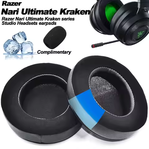 Earphone pads For Razer Nari Ultimate Essential Kraken Tournament Edition 2019 Kitty replacement Gam