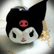 7-11x Sanrio Kuromi 毛公仔 吊飾