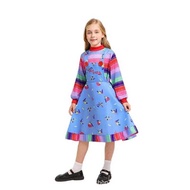Halloween Chucky Cosplay Costume Set - Season 2 Premium Quality Kids Outfit