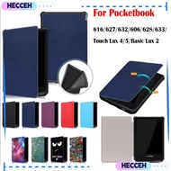 HECCEH Protective Shell, TPU Shockproof E-Reader , Wear-resistant Simple Folio Cover for Pocketbook 