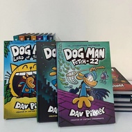 16 books/set  Dog Man Detective Dog Series Comic Book Childrens Extracurricular English Reading Comi