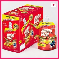 Ajinomoto Amino Vital Jelly Drink Perfect Energy Grapefruit Flavor 130g x 6 packs, 5000mg Amino Acid