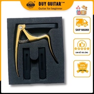 Kẹp capo 3 trong 1 capo acoustic capo classic capo guitar điện - kẹp dây chắc chắn không rè dây Duy
