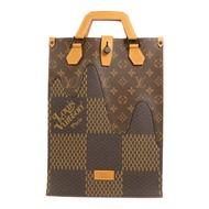 LOUIS VUITTON Monogram/Damier Giant LV x Nigo Mini Tote手挽袋