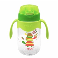 Eplas sippy cup bottle with straw tritan 420ml
